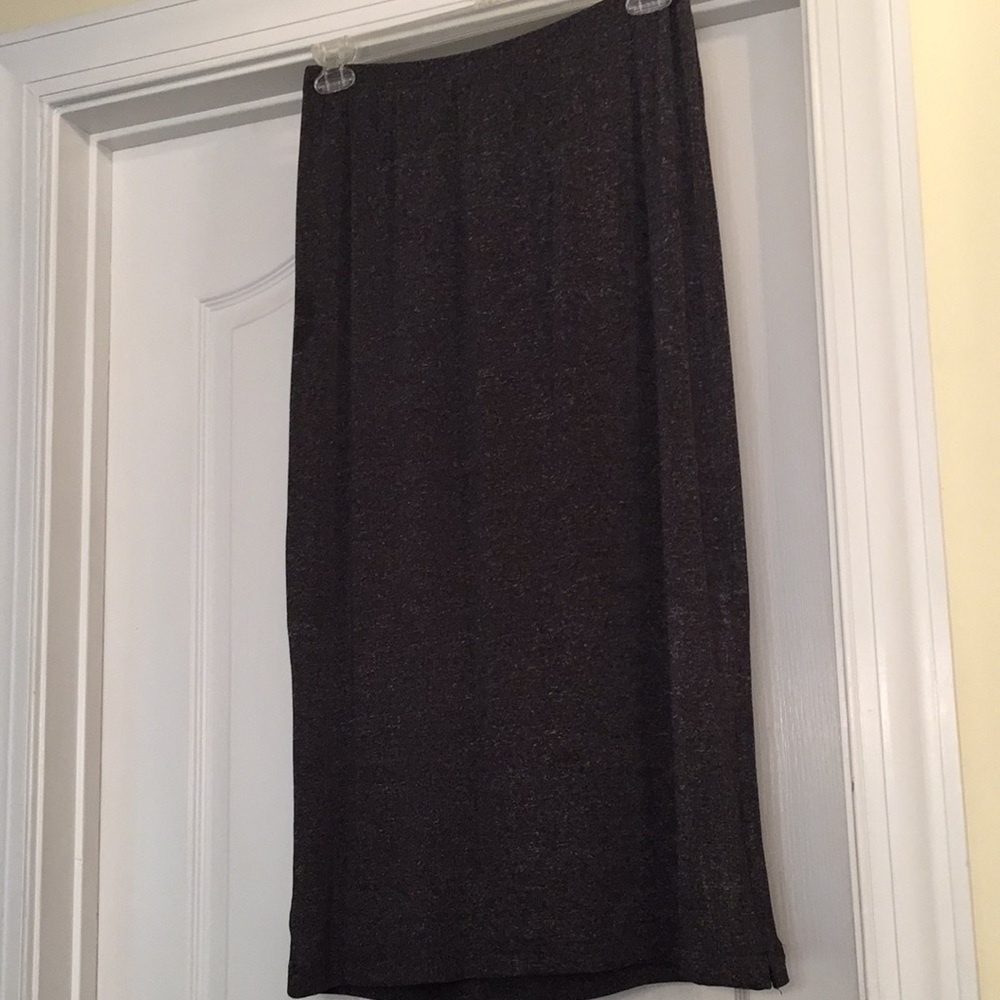 ABStudio Byer California charcoal gray skirt